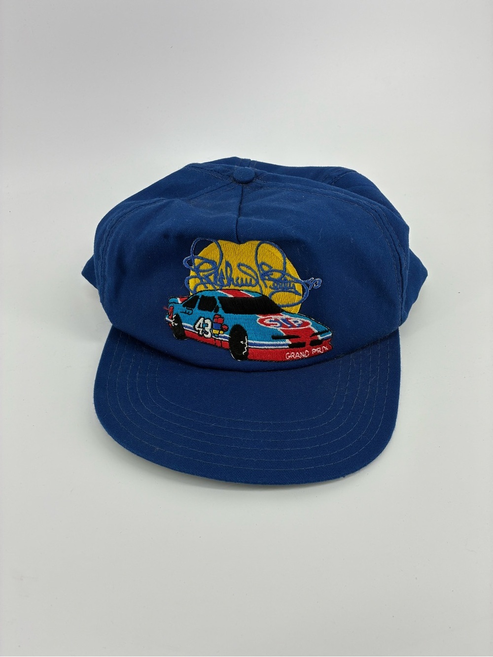 Richard Petty NASCAR Racing STP 43 Vintage 90s SnapBack Hat Car Enthusiast